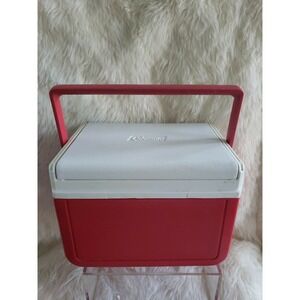 COLEMAN Vintage 90's Red Model 5205 Cooler